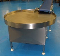 Discharge Table from belt conveyor